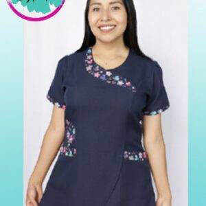 Delantal Campanita Aplicación Flores