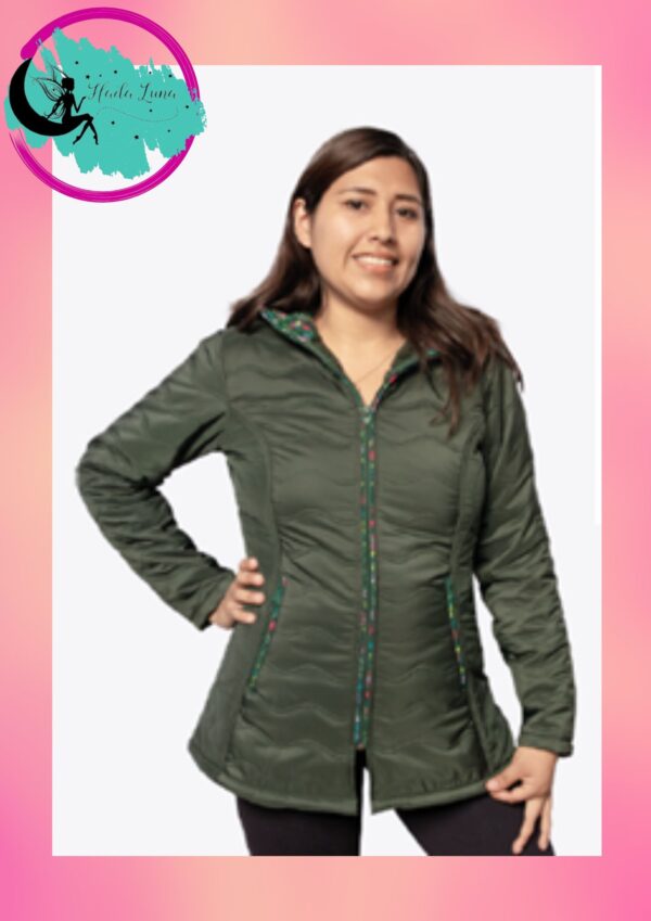 Parka Verde Botella